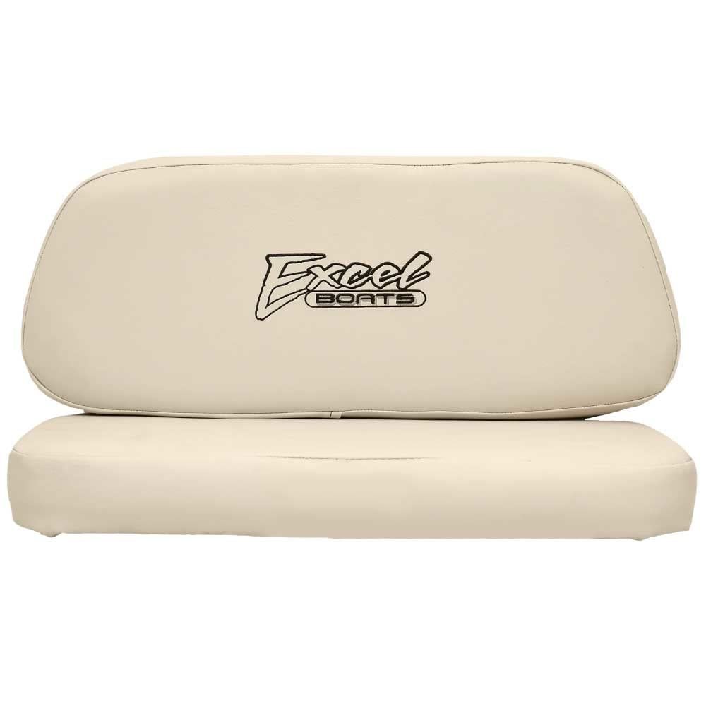 Excel Boat Cushion Set | Tan 22 x 10 3/4 x 11 1/2 Inch 2PC