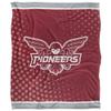Texas Woman's University Blanket, 50"x60" Logo Dots, Silky Touch Super Soft Throw Blanket view 2