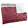 Texas Woman's University Blanket, 50"x60" Logo Dots, Silky Touch Super Soft Throw Blanket view 3