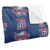 University of Detroit Mercy Blanket, 50"x60" Logo Pattern, Silky Touch Super Soft Throw Blanket view 3