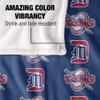 University of Detroit Mercy Blanket, 50"x60" Logo Pattern, Silky Touch Super Soft Throw Blanket view 4