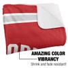 Radford University Blanket, 50"x60" Primary Logo, Silky Touch Sherpa Back Super Soft Throw Blanket view 3