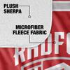 Radford University Blanket, 50"x60" Primary Logo, Silky Touch Sherpa Back Super Soft Throw Blanket view 4