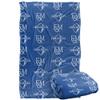Franklin & Marshall College Blanket, 36"x58" Logo Pattern, Silky Touch Super Soft Throw Blanket view 1