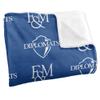 Franklin & Marshall College Blanket, 36"x58" Logo Pattern, Silky Touch Super Soft Throw Blanket view 3