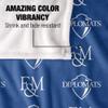 Franklin & Marshall College Blanket, 36"x58" Logo Pattern, Silky Touch Super Soft Throw Blanket view 4