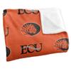 East Central University Blanket, 36"x58" Logo Pattern, Silky Touch Super Soft Throw Blanket view 3