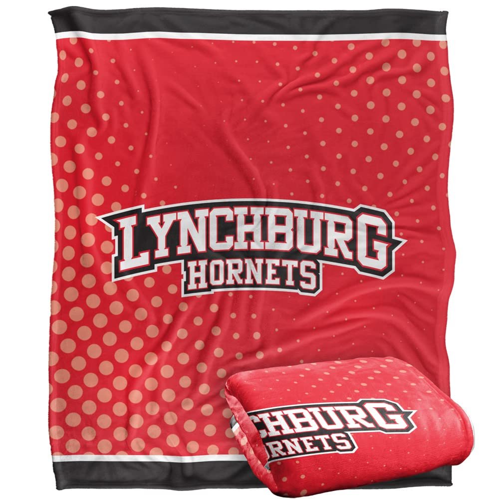 University of Lynchburg Blanket, 50"x60" Logo Dots, Silky Touch Super Soft Throw Blanket