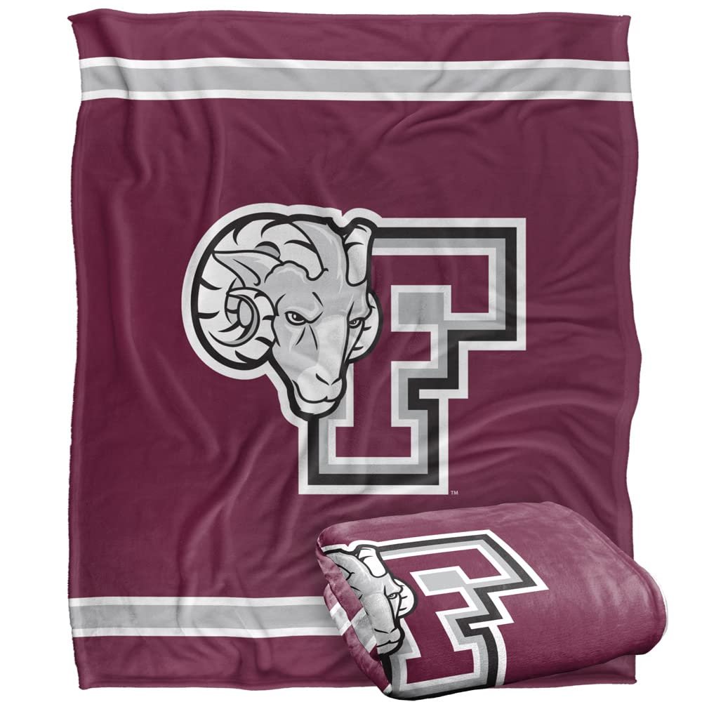 Fordham University Blanket, 50"x60" Primary Logo, Silky Touch Super Soft Throw Blanket