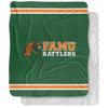Florida A&M University Blanket, 50"x60" Primary Logo, Silky Touch Sherpa Back Super Soft Throw Blanket view 1