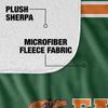 Florida A&M University Blanket, 50"x60" Primary Logo, Silky Touch Sherpa Back Super Soft Throw Blanket view 4