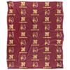 Northern State University Blanket, 50"x60" Logo Pattern, Silky Touch Super Soft Throw Blanket view 2