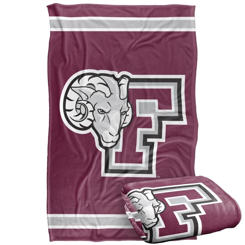 Fordham University Blanket, 36"x58" Primary Logo, Silky Touch Super Soft Throw Blanket