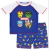 Marvel Swimsuit Boys Kids Superhero Two Piece Top Shorts Swim Set 2-3 Years Blue view 1