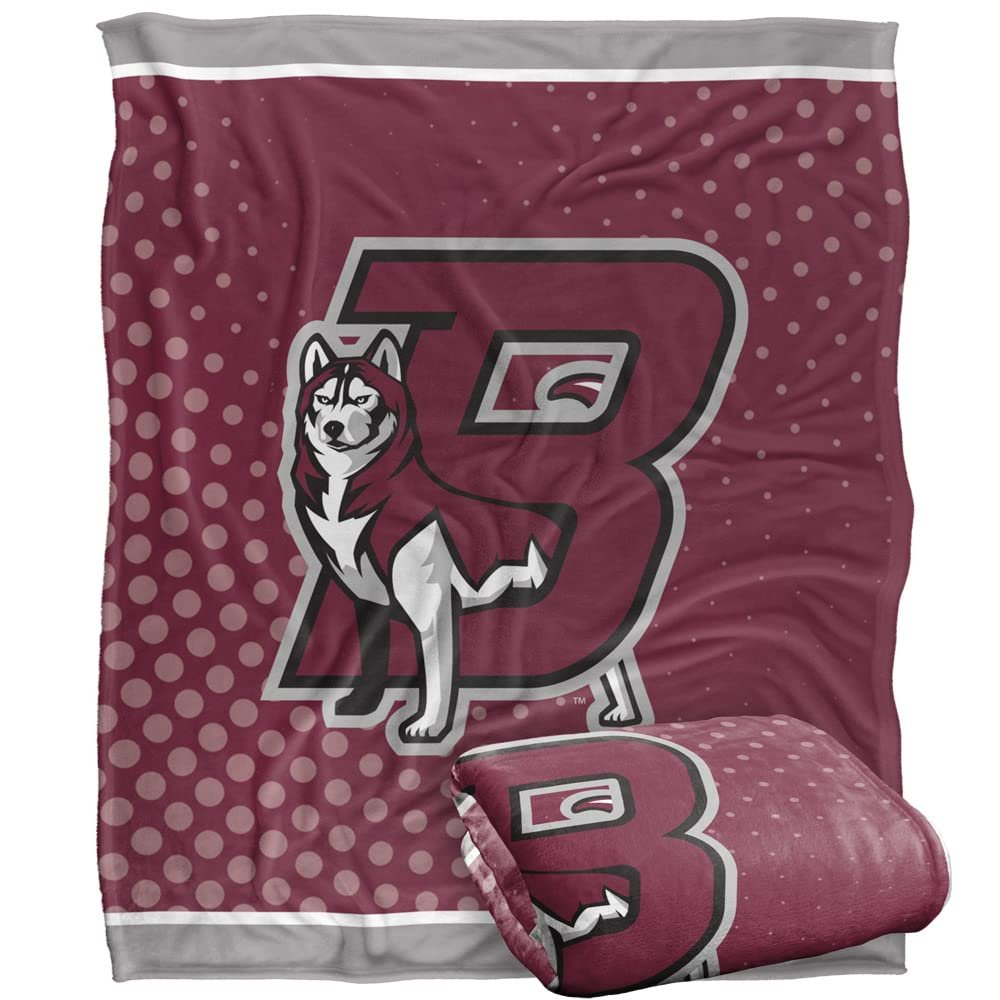 Bloomsburg University Blanket, 50"x60" Logo Dots, Silky Touch Super Soft Throw Blanket