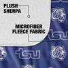 Tennessee State University Blanket, 50"x60" Logo Pattern, Silky Touch Sherpa Back Super Soft Throw Blanket view 4