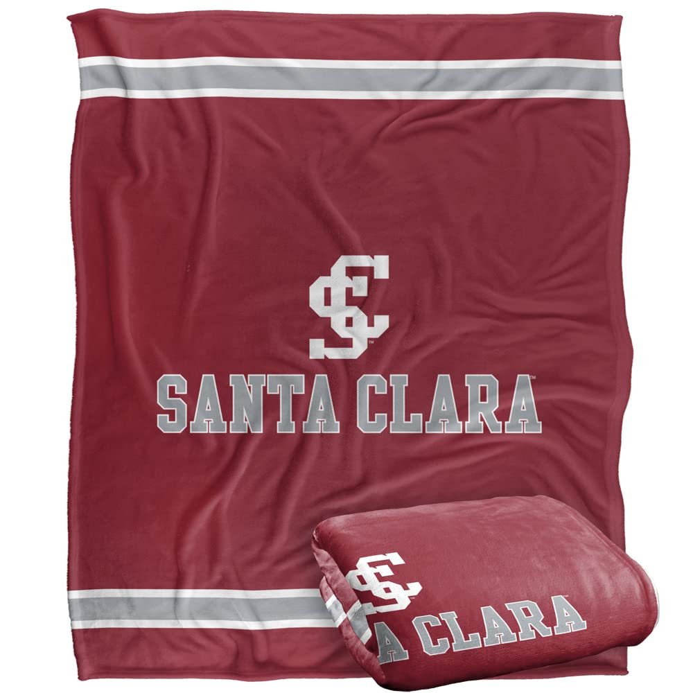 Santa Clara University Blanket, 50"x60" Primary Logo, Silky Touch Super Soft Throw Blanket