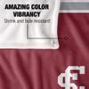 Santa Clara University Blanket, 50"x60" Primary Logo, Silky Touch Super Soft Throw Blanket view 4