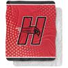 University of Hartford Blanket, 50"x60" Logo Dots, Silky Touch Sherpa Back Super Soft Throw Blanket view 1