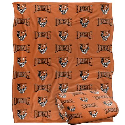Buffalo State University Blanket, 50"x60" Logo Pattern, Silky Touch Super Soft Throw Blanket
