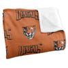 Buffalo State University Blanket, 50"x60" Logo Pattern, Silky Touch Super Soft Throw Blanket view 3