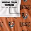 Buffalo State University Blanket, 50"x60" Logo Pattern, Silky Touch Super Soft Throw Blanket view 4