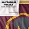 University of Charleston Blanket, 50"x60" Primary Logo, Silky Touch Super Soft Throw Blanket view 4