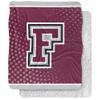 Fordham University Blanket, 50"x60" Logo Dots, Silky Touch Sherpa Back Super Soft Throw Blanket view 1