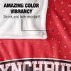 University of Lynchburg Blanket, 36"x58" Logo Dots, Silky Touch Super Soft Throw Blanket view 4