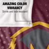 University of Charleston Blanket, 50"x60" Logo Dots, Silky Touch Super Soft Throw Blanket view 4