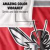 University of Lynchburg Blanket, 50"x60" Primary Logo, Silky Touch Super Soft Throw Blanket view 4