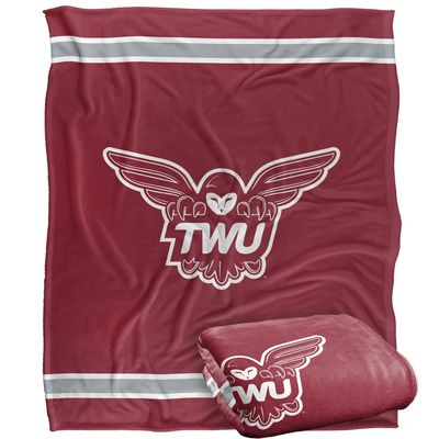 Texas Woman's University Blanket, 50"x60" Primary Logo, Silky Touch Super Soft Throw Blanket