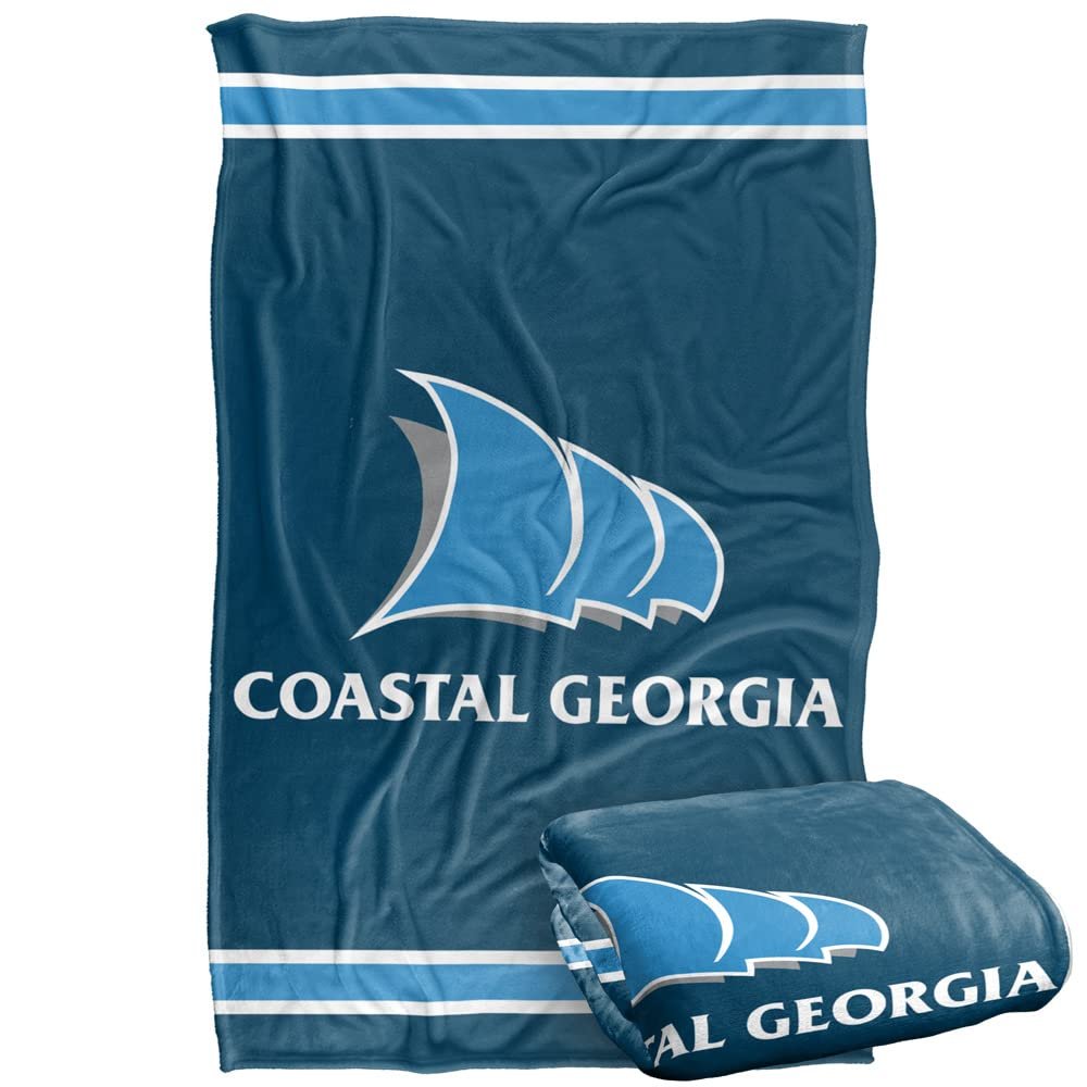 College of Coastal Georgia Blanket, 36"x58" Primary Logo, Silky Touch Super Soft Throw Blanket