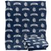 Queens University of Charlotte Blanket, 50"x60" Logo Pattern, Silky Touch Super Soft Throw Blanket view 1