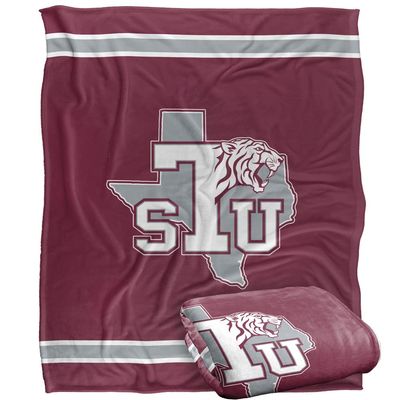 Texas Southern University Blanket, 50"x60" Primary Logo, Silky Touch Super Soft Throw Blanket