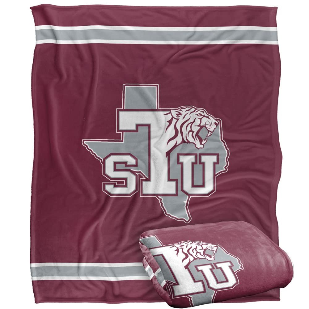 Texas Southern University Blanket, 50"x60" Primary Logo, Silky Touch Super Soft Throw Blanket
