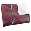 Bloomsburg University Blanket, 50"x60" Logo Pattern, Silky Touch Super Soft Throw Blanket view 3