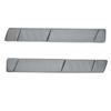 Lowe Boat Coaming Cushion Set 2163721/2163720 | Gray 47 7/8 Inch 2 PC view 1
