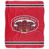 Jacksonville State University Blanket, 50"x60" Primary Logo, Silky Touch Sherpa Back Super Soft Throw Blanket view 2