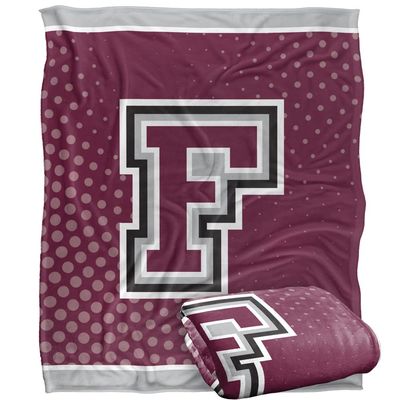 Fordham University Blanket, 50"x60" Logo Dots, Silky Touch Super Soft Throw Blanket