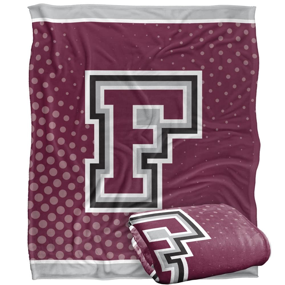 Fordham University Blanket, 50"x60" Logo Dots, Silky Touch Super Soft Throw Blanket