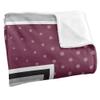 Fordham University Blanket, 50"x60" Logo Dots, Silky Touch Super Soft Throw Blanket view 3