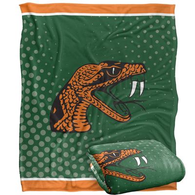 Florida A&M University Blanket, 50"x60" Logo Dots, Silky Touch Super Soft Throw Blanket