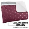 Texas Southern University Blanket, 50"x60" Logo Dots, Silky Touch Sherpa Back Super Soft Throw Blanket view 3