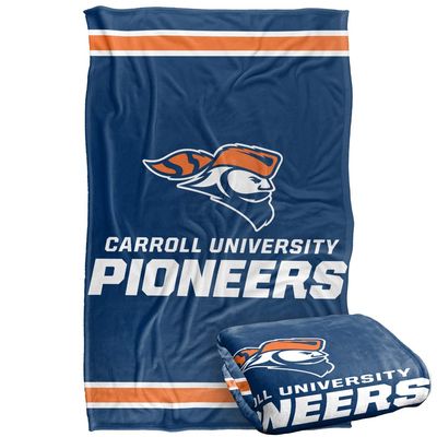 Carroll University Blanket, 36"x58" Primary Logo, Silky Touch Super Soft Throw Blanket
