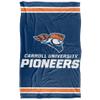 Carroll University Blanket, 36"x58" Primary Logo, Silky Touch Super Soft Throw Blanket view 2