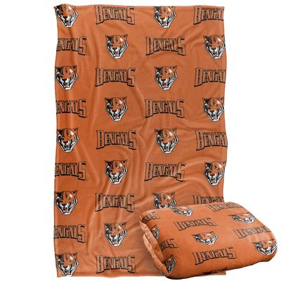Buffalo State University Blanket, 36"x58" Logo Pattern, Silky Touch Super Soft Throw Blanket