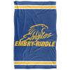 Embry-Riddle Aeronautical University-Daytona Blanket, 36"x58" Primary Logo, Silky Touch Super Soft Throw Blanket view 2