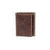 Evergreen Team Sports America NFL Pittsburgh Steelers Brown Wallet | Tri-Fold | Officially Licensed Stamped Logo | Made of Leather | Money and Card Organizer | Gift Box Included view 2