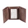 Evergreen Team Sports America NFL Pittsburgh Steelers Brown Wallet | Tri-Fold | Officially Licensed Stamped Logo | Made of Leather | Money and Card Organizer | Gift Box Included view 4